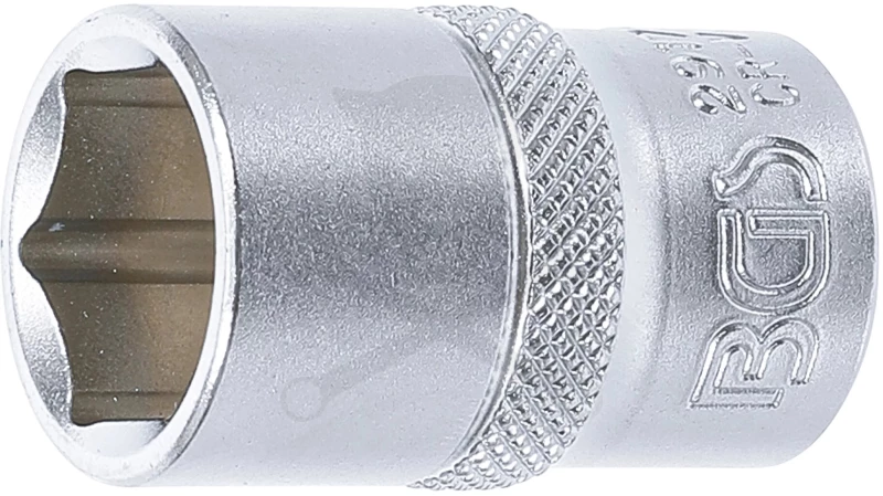 Dugókulcs - crowafej 1/2" 6 lap normál 18 mm BGS