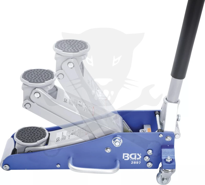 Emelő padló - Alu 1,5t gyorsemelésű krokodil 2 dugattyús