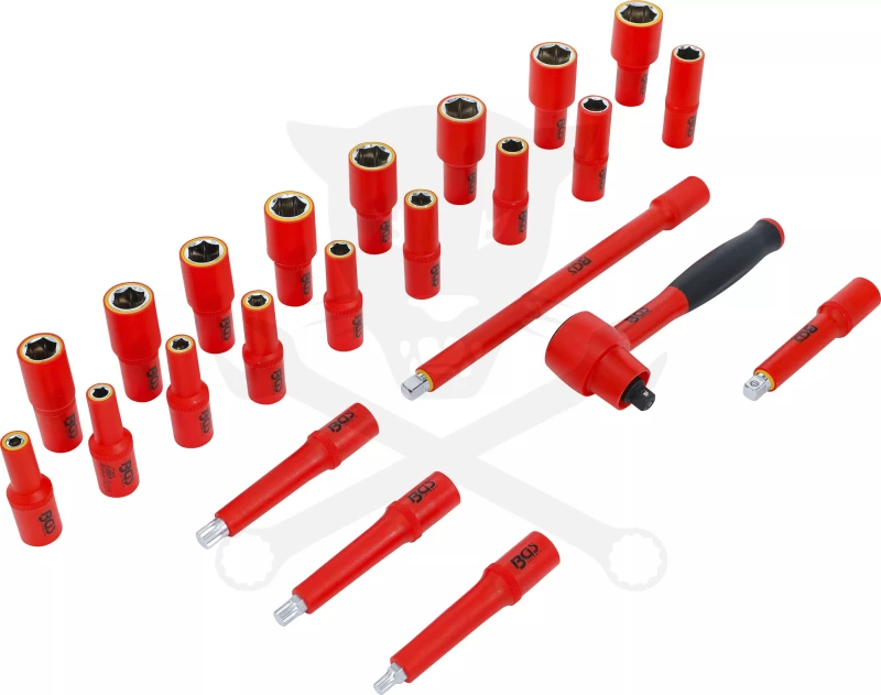 Szerszámkészlet 23 db-os szigetelt, habtálcás BOXSYS1-2 - BGS