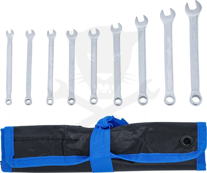 Csillag-villás készlet 9r. 4-10 mm - BGS