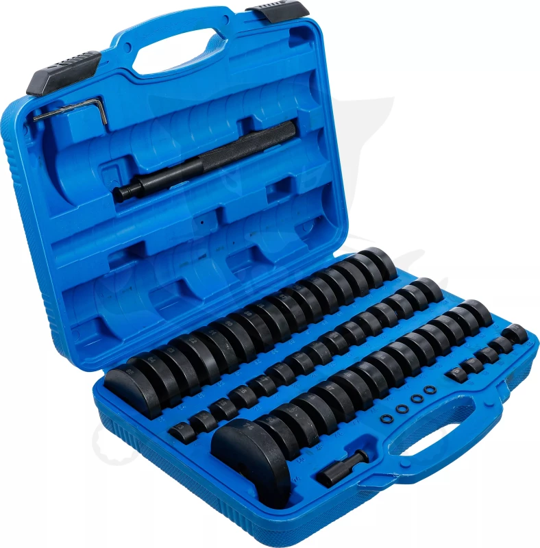 Kerékcsapágy szerelő készlet 52 db (18 - 65 mm) - BGS