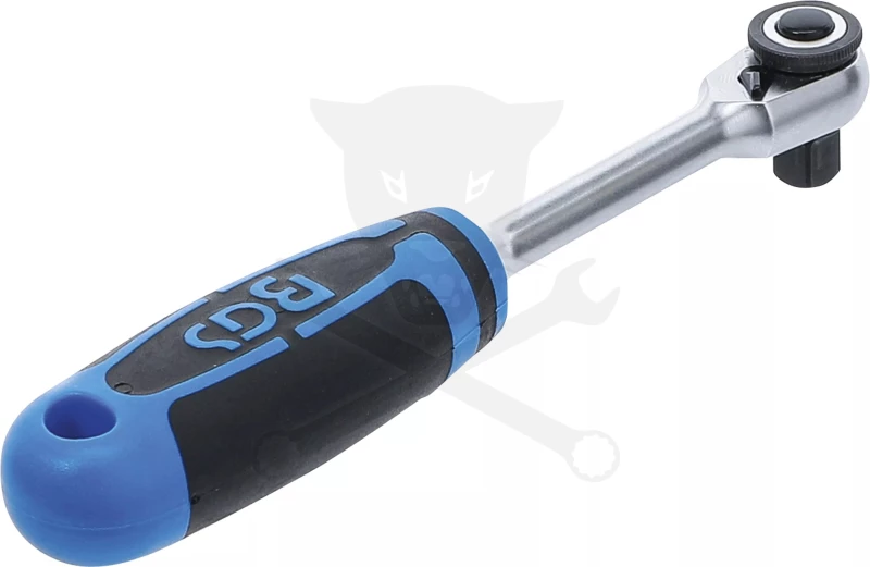 Crowa racsnis kulcs 1/4" 72 fogú, irányváltós - BGS