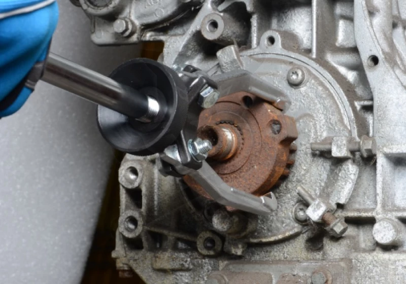 Csapágylehúzó készlet 3 körmös csúszókalapácsos külső-belső 5 db-os