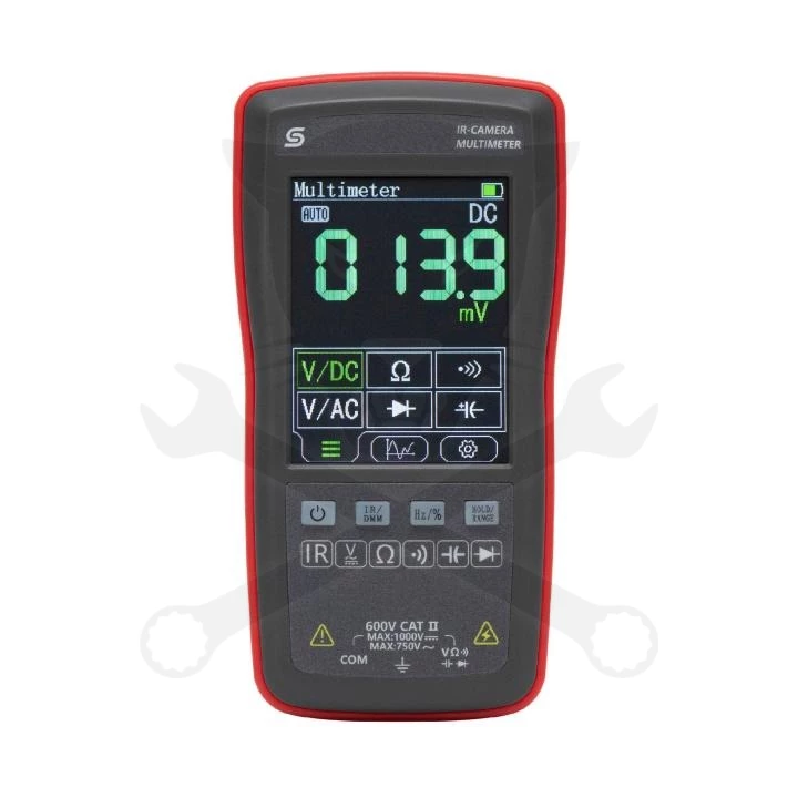 Hőkamera + multiméter -40 °C - 300 °C / 750V - 1000V - SMA