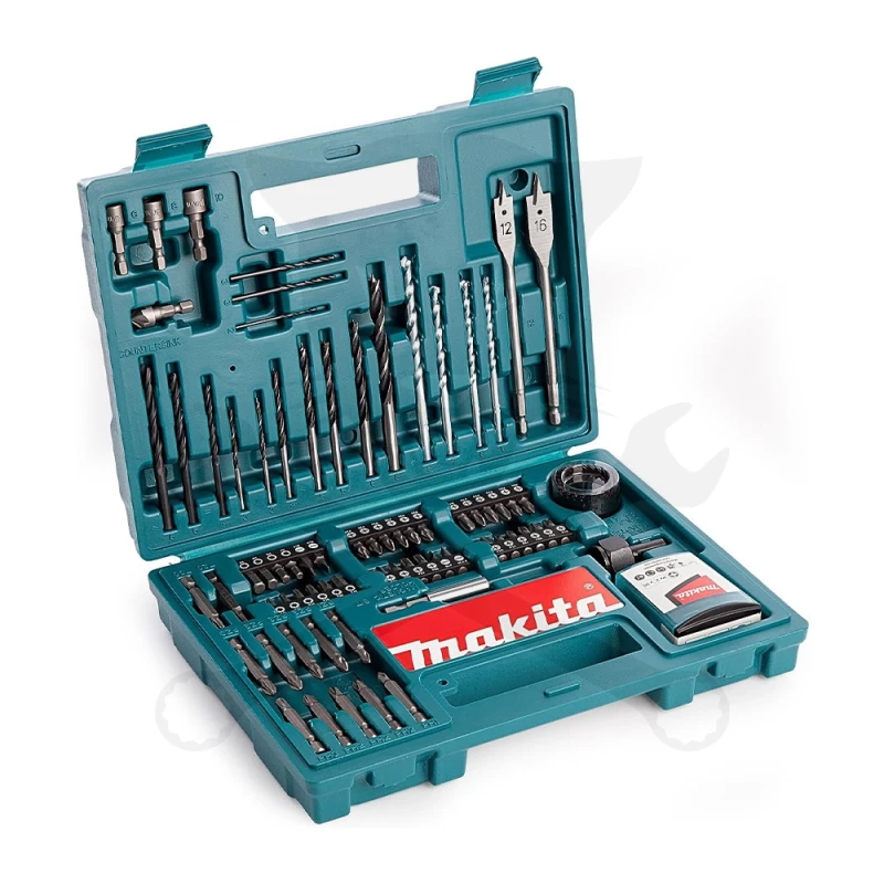 Fúró-csavarbehajtó készlet 100 db-os kofferben - SDS-plus - Makita