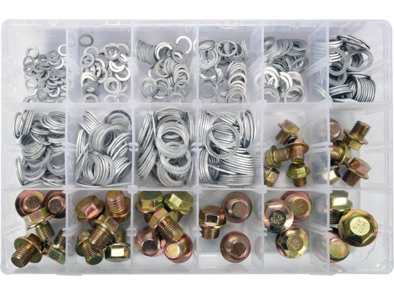 Olajleeresztő csavar készlet 534 db-os -