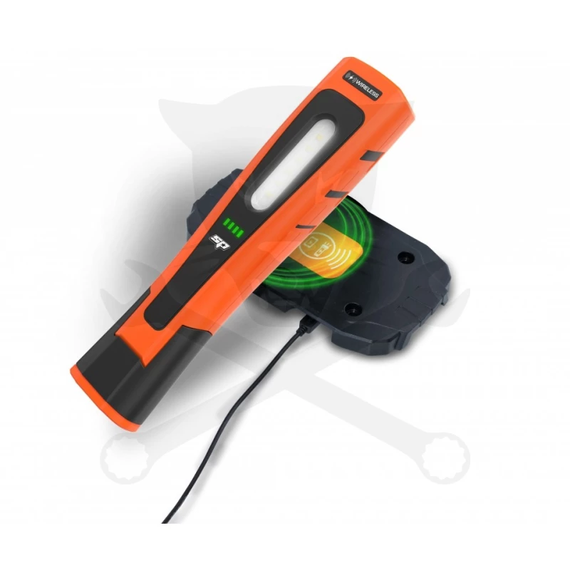 Szerelőlámpa LED SMD 5W lámpa akkus - WIRELESS CHARGE - SP Tools