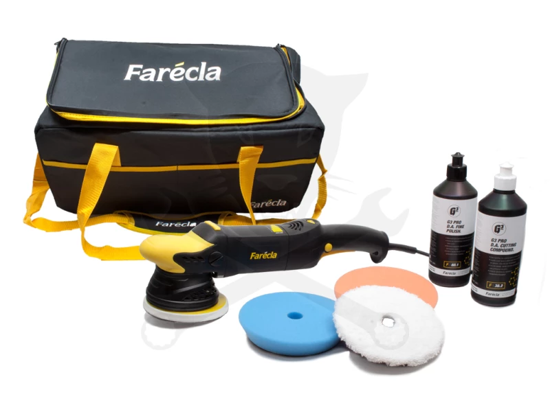 Polírozógép szettben 500 W 150-200 mm - Farecia G-PLus