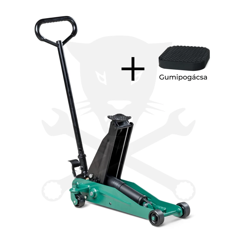 Emelő padló 2 T krokodil - alacsony 80 - 500 mm - Compac