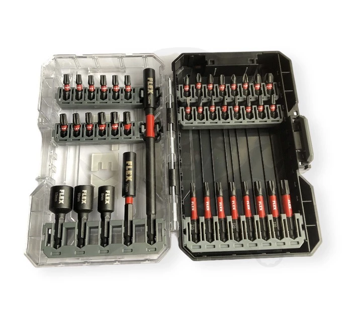 Csavarhúzó bit készlet 41 db-os, gépi - DB 41 - Flex