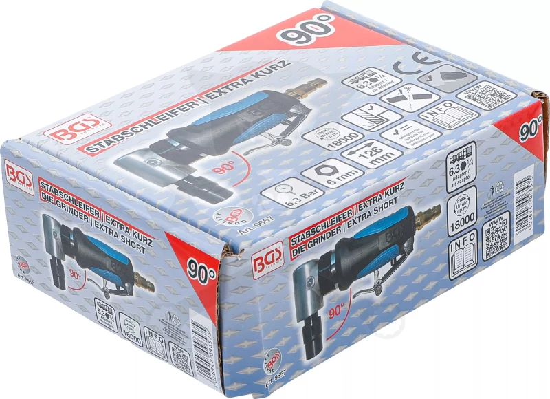 Levegős csiszológép 90° 18.000 rpm