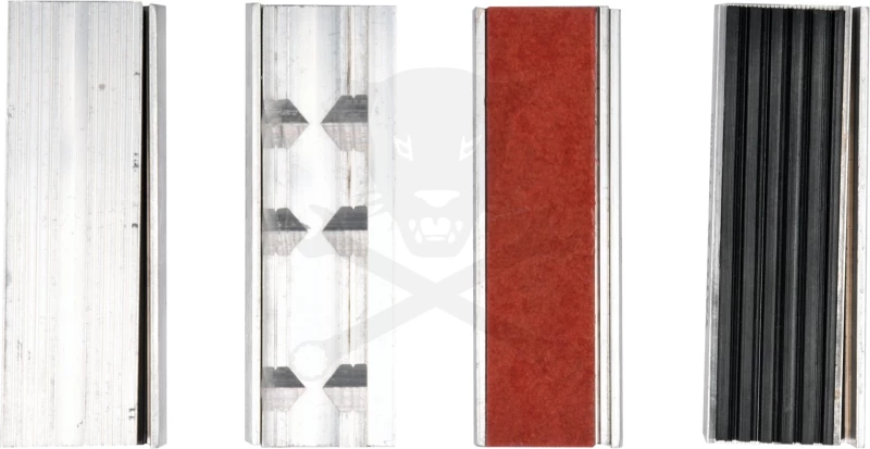 Satuhoz lágy-pofa 100 mm-es betét készlet 4 pár - mágneses kivitel -Yato