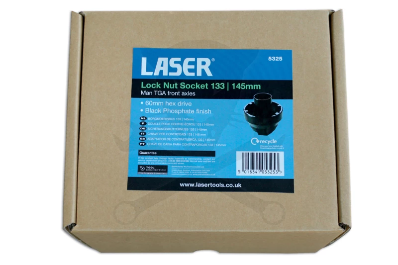 Körmös dugókulcs belső 6 körmös 133-145 mm MAN TGA hátsó tengely-Laser