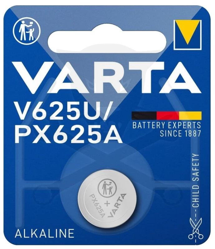 Elem 1.5V - LR9 - PX625 - V625U gombelem - Varta