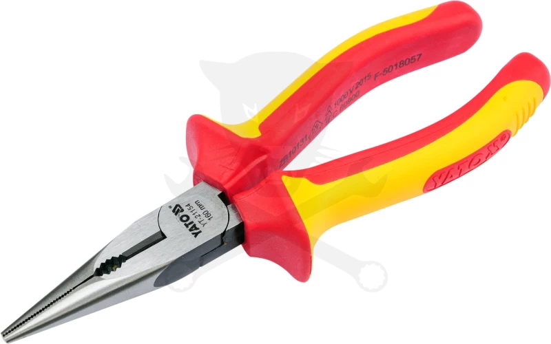 Fogó 1000V szigetelt hosszúcsőrű 160 mm VDE Yato