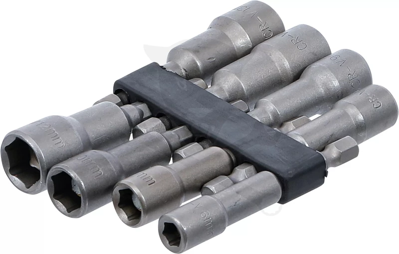 Csavarbehajtó hatlap csavarra, bit befogással készlet6-13 mm / 65mm