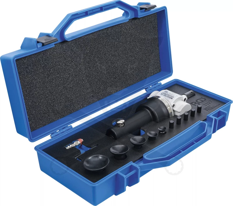 Szelepcsiszoló készlet levegős + 5 db gumifej - BGS