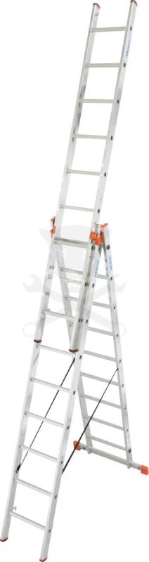 Létra ALU létrafokos sokcélú álló 3x 9 fokos - Krause Monto TRIBILO