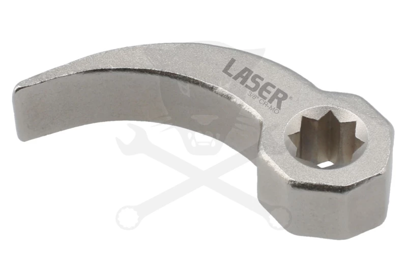 Feszítő szerszám 70 mm hosszú pajszer 3/8" adapter, kerek ívelt vég