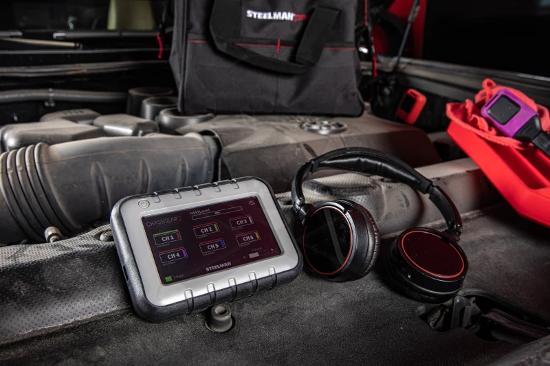 Sztetoszkóp, rádiófrekvenciás - 4 jeladóval, készletben - Steelman