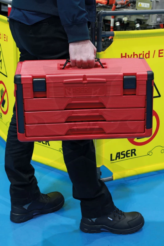 Szerszámkészlet Szigetelt/Hibrid VDE 1000 V 27 db-os készlet 3/8" Laser