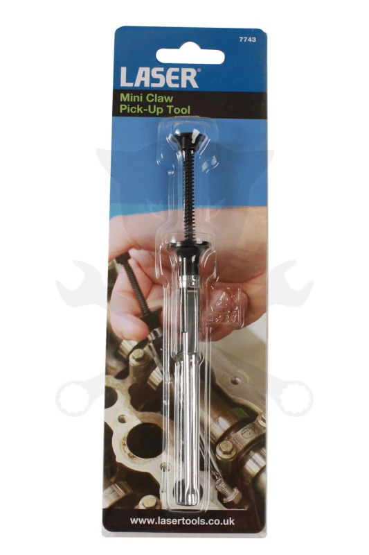 Csavarfelszedő 3 karmos csipesz 165 mm - Laser