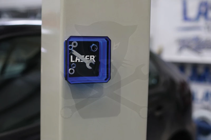 Mágneses tálca kicsi "harmónika" 115 x 115 x 50/19 mm SZILIKON -Laser