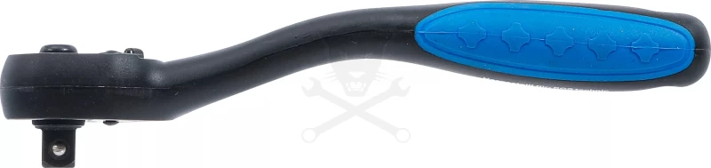 Crowa racsnis kulcs 3/8" 72 fogú, irányváltós, műanyag bevonattal - BGS