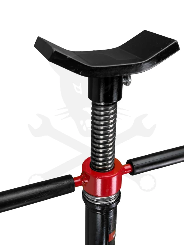 Váltótartó - magas alátámasztó bak - menetes orsóval 0,75 tonnás