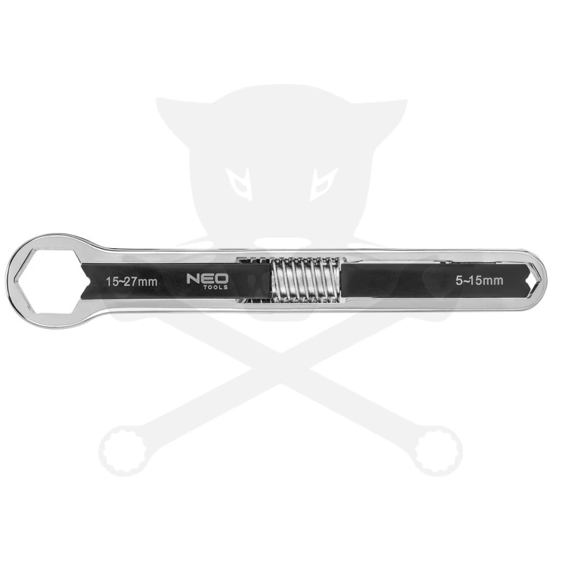 Állítható csillagkulcs 5-27 mm - hossz: 235 mm - NEO