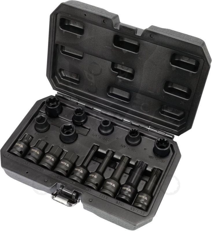 Féknyeregkulcs készlet 16 db-os - speciális méretek - Yato