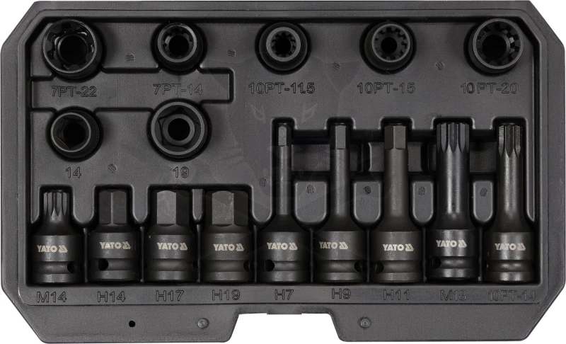 Féknyeregkulcs készlet 16 db-os - speciális méretek - Yato