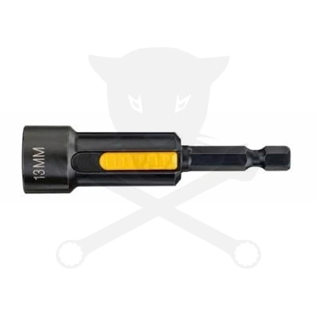 Csavarbehajtó hatlap csavarra, bit befogással 13 mm - Dewalt