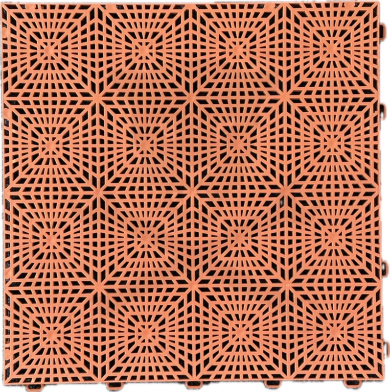 Műhelypadló - SwissDeck SportDeck 33,3 x 33,3 cm - Terracotta