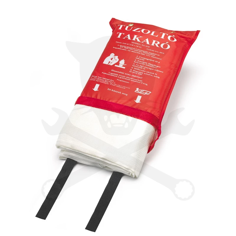 Tűzoltó takaró 1,2 x 1,8 m - 2,16 m2 - MSZ EN 1869:1998 -