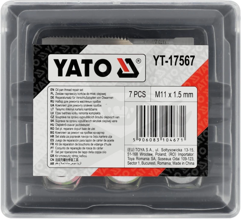 Menetjavító készlet olajleeresztő csavarhoz M11x1,5 -