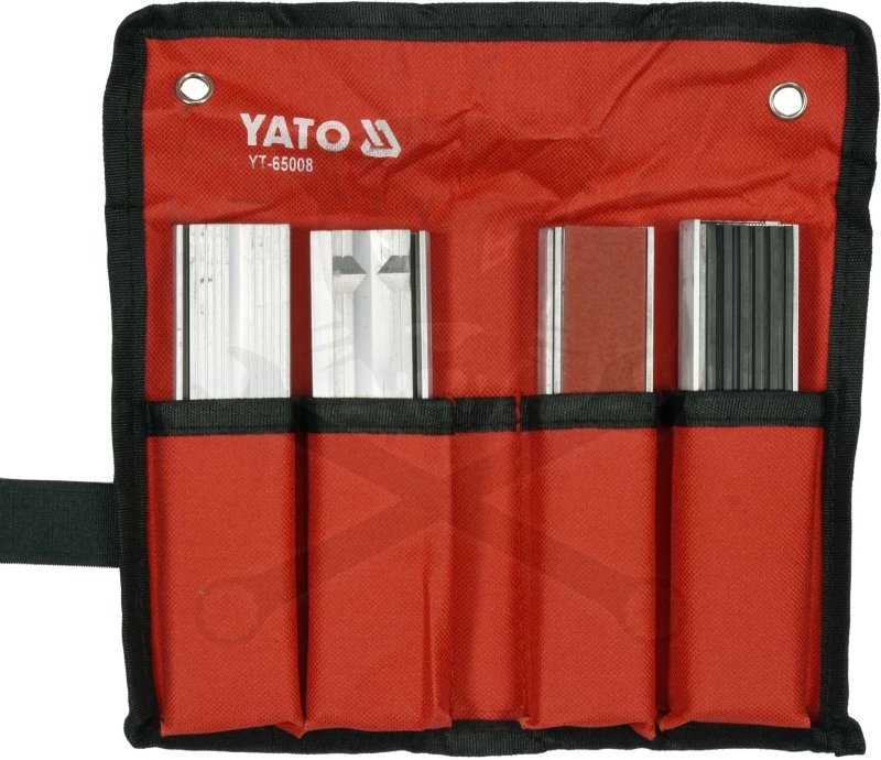 Satuhoz lágy-pofa 150 mm-es betét készlet 4 pár - mágneses kivitel -Yato