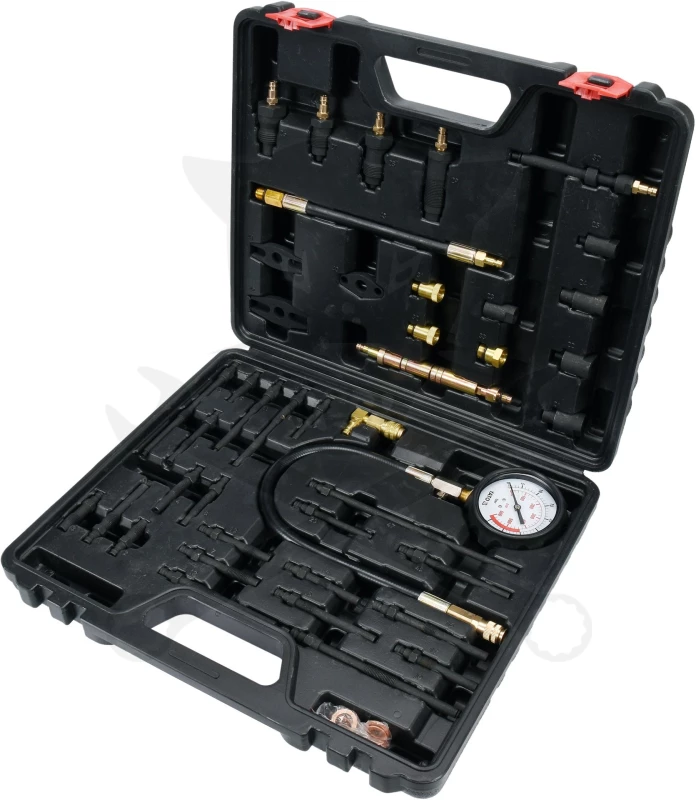 Kompressziómérő benzines + diesel készlet 0 - 40 bar - Yato