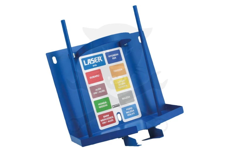 Olajbetöltő adapter készlet tartó fali állomás - Laser