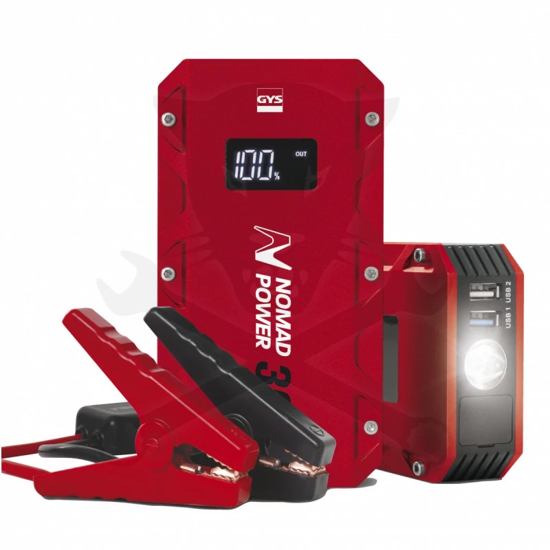 Akkumulátor bikázó-indító (starter) Lithium 300/350A, 12V multifunkc.