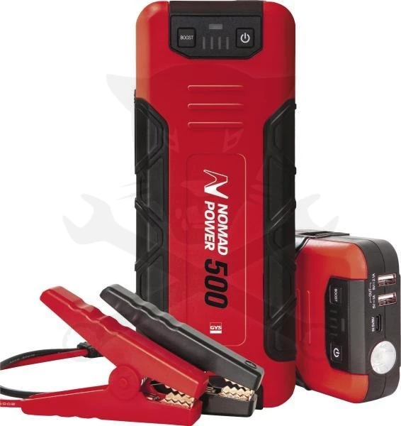 Akkumulátor bikázó-indító (starter) Lithium 500/550A, 12V multifunkc.