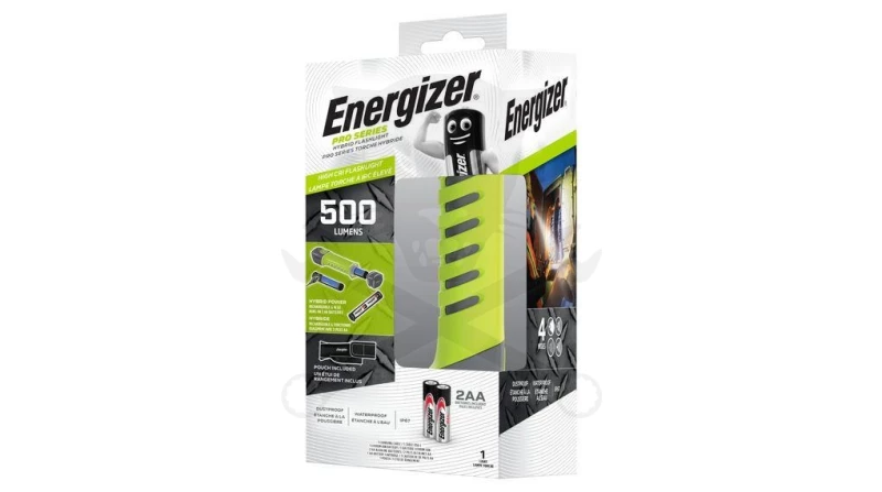 Szerelőlámpa - LED CREE akkus - USB-C Pro Series Hybrid + 2xAA Energiser