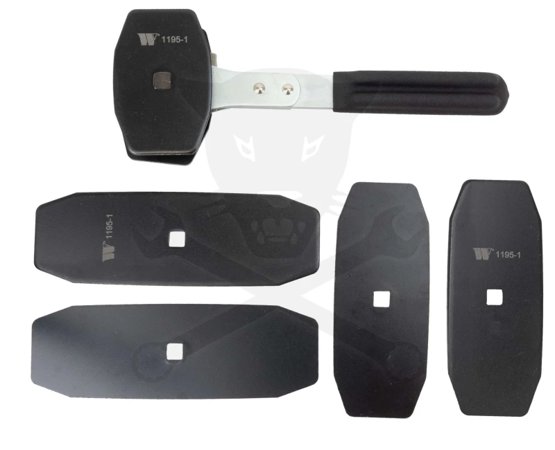 Fékdugattyú feszítő szerszám készlet 1/2/4/6/8 dugattyús fékekhez -Welzh (1195-1-W)