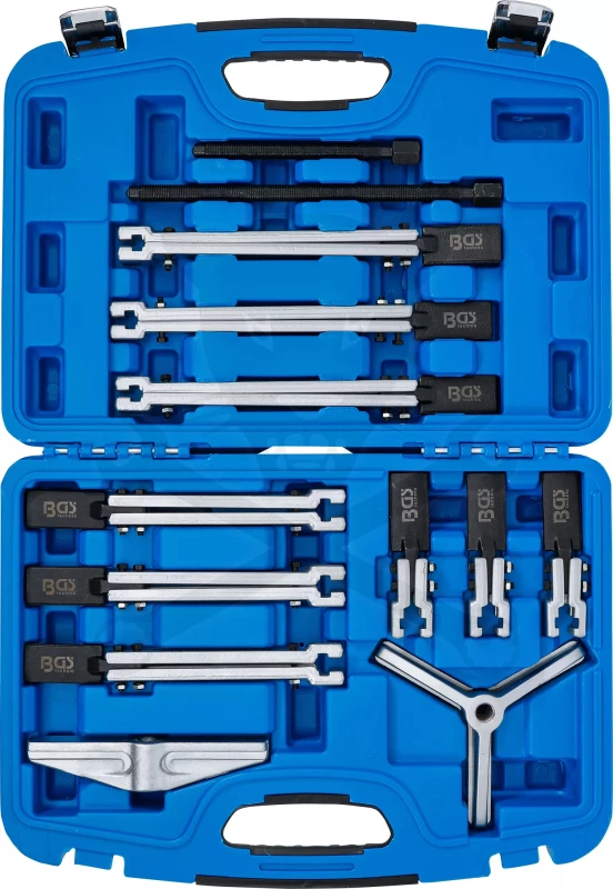 Csapágylehúzó készlet 2 és 3 körmös, csúszószáras 35-135 mm - BGS