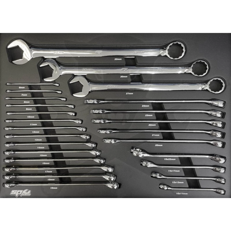 Szerszámos kocsi gyári-felszerelt 321 db-os 7 fiók CUSTOM S. ZÖLD -