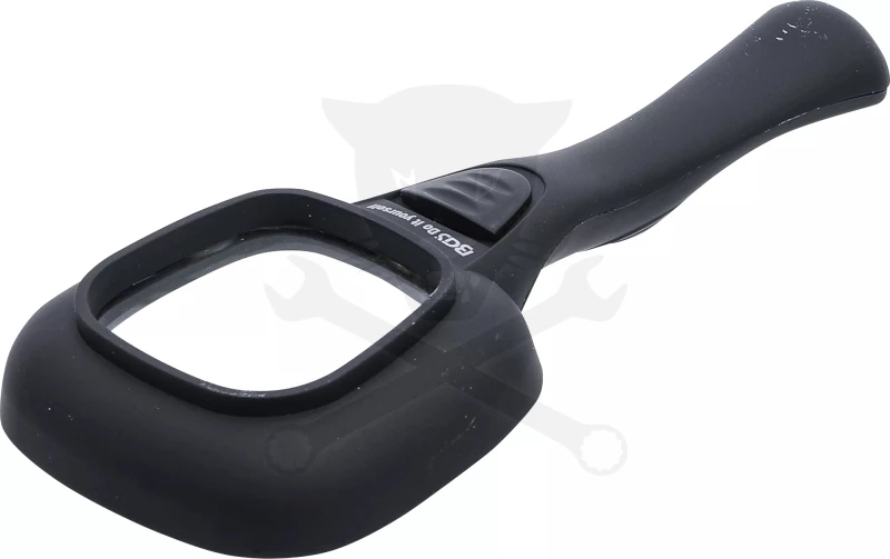 Nagyító 4x - LED világítással, D60 mm elemes BGS