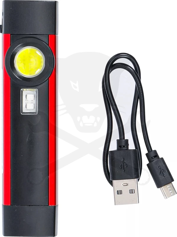 Szerelőlámpa LED COB ledes elemlámpa mini zsebfény UV-s - BGS