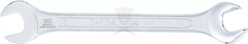 Villás-villáskulcs 14x15 mm BGS