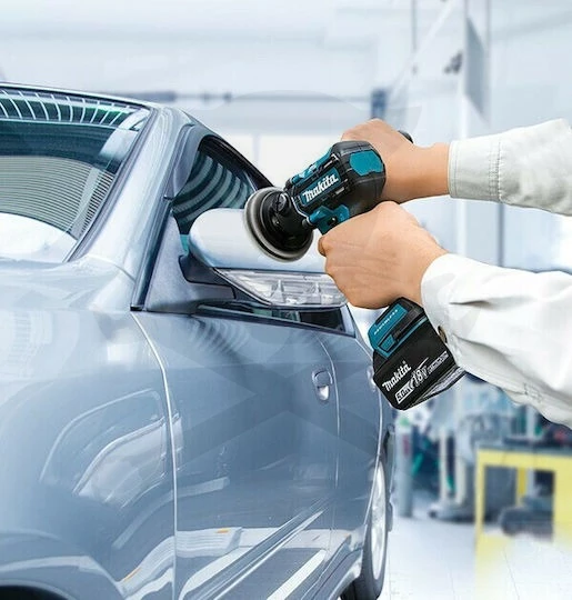 Polírozógép 18 V - 50 / 80 mm akku nélkül + koffer - Makita -