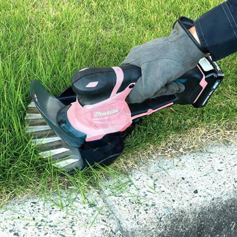 Fűszegélyvágó olló, 12V 1x2 Ah - kefementes - PINK - Makita